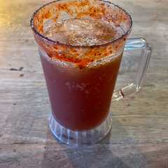 Una foto de Michelada casera
