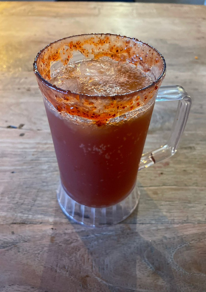 Una foto de Michelada casera