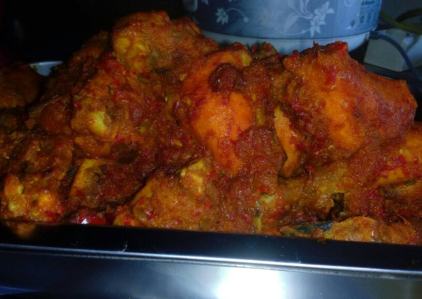 Ayam balado/bumbu merah simple