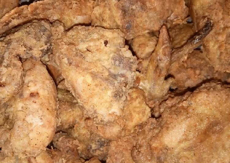 Steps to Make Homemade Crispy chicken