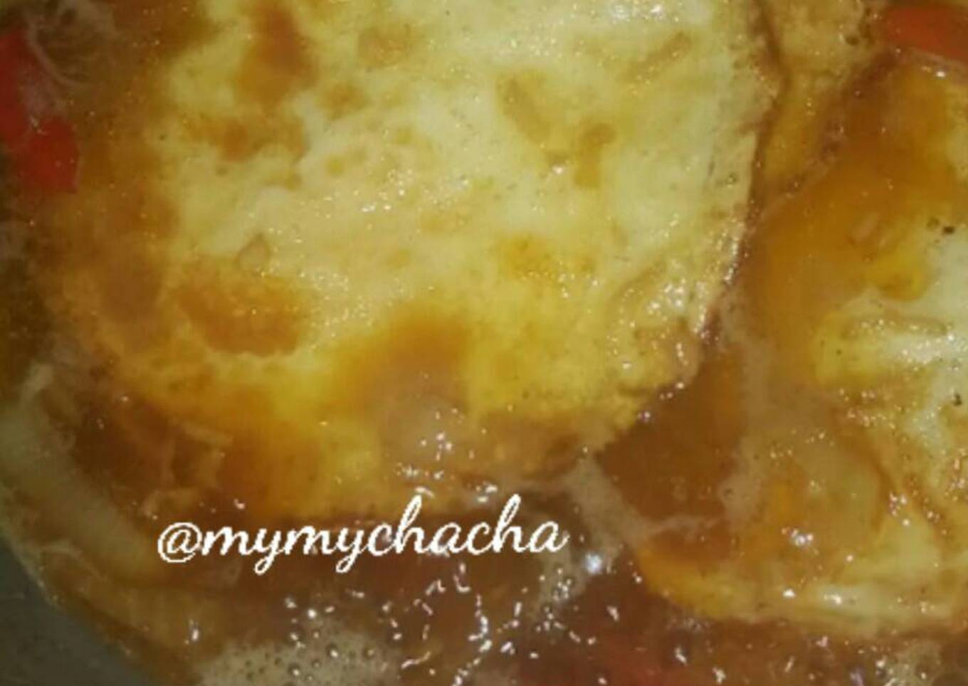 Semur Telor Ceplok simple