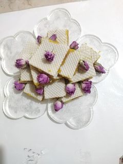 عکسی از دستور حلوای تخم مرغی