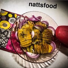 A picture of Roasted Crispy potato sprirals #ramadan contest.