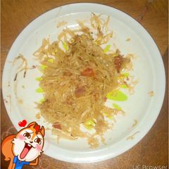 A picture of Fried cabbage.