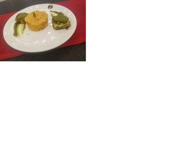 Unique Recipe Tandoori Pesto paneer with tomato rice Most Delicious