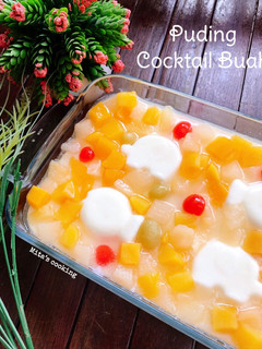Foto resep Puding Tahu Cocktail Buah