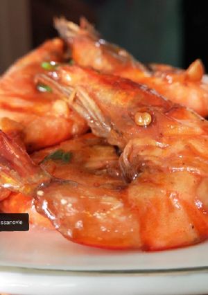 Foto resep Udang goreng asam