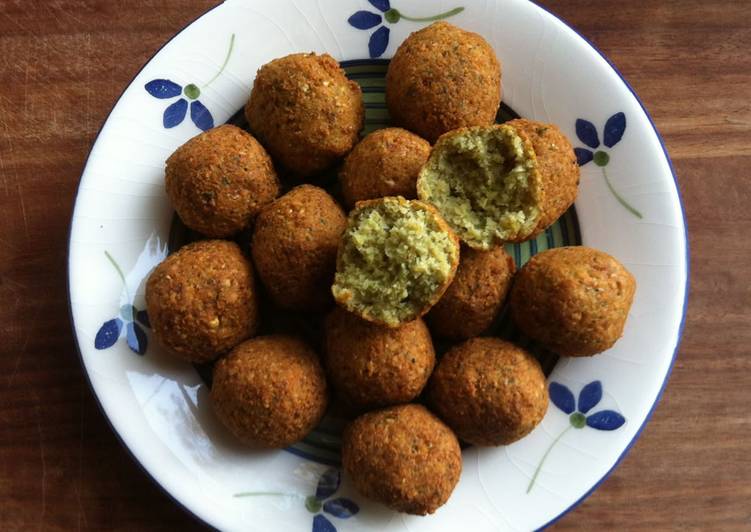 Recipe of Super Quick Homemade ‘Falafel’ Chickpea Balls