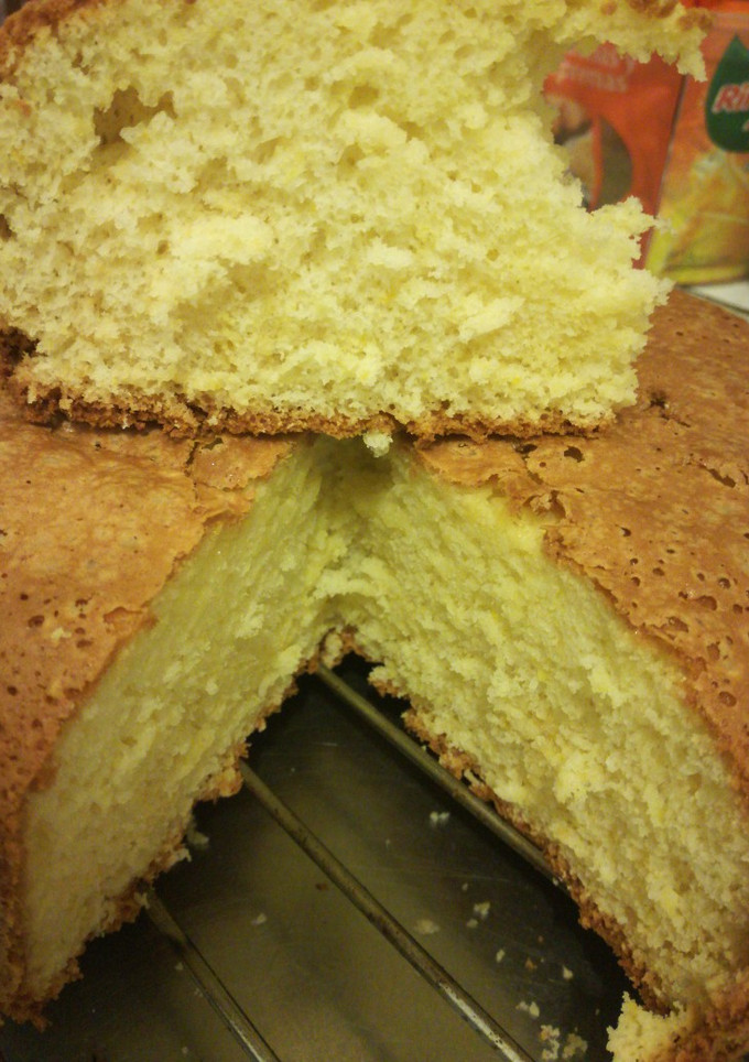 Una foto de Torta fácil de limón