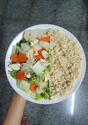 รูปของ ไก่ผัดผักกาด (คลีน)