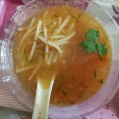 A picture of Country noodles soup.