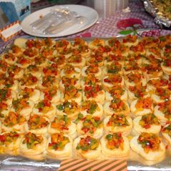 A picture of Italian Bruschetta.
