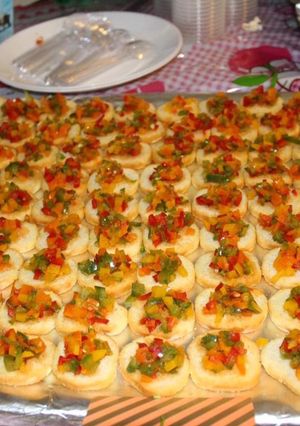 A picture of Italian Bruschetta.