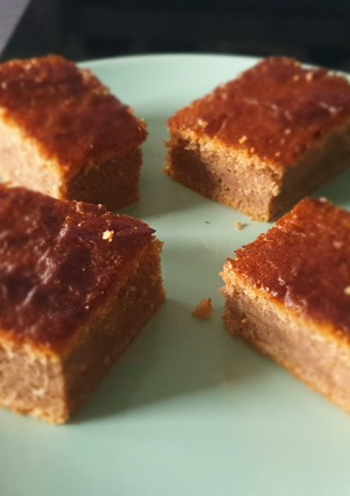 Una foto de Mini bizcochitos con cacao y naranja