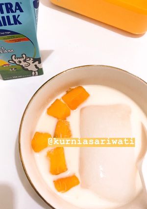 Foto resep Es Mangga Susu