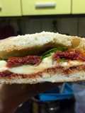 Ciabatta caprese