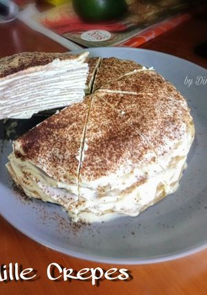Foto resep Mille Crepes Keto #ketopad #kamismanis