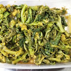 A picture of KaZ_canola flower ohitashi.
