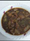 Rawon Daging sapi dan Blonceng