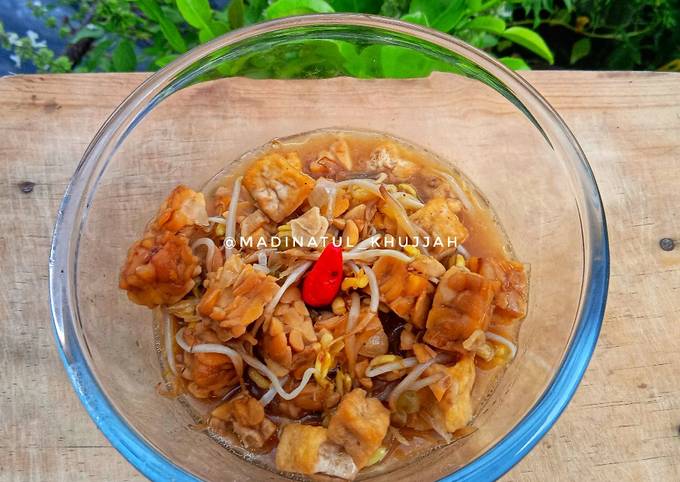 Tumis Tauge Tahu Tempe