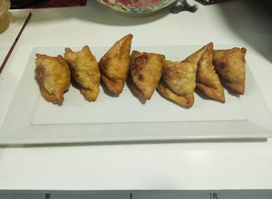 Una foto de Samosas
