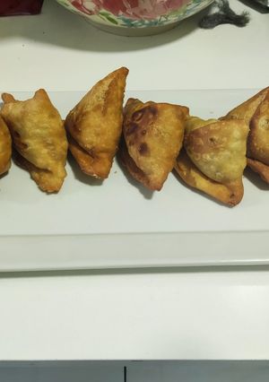 Una foto de Samosas