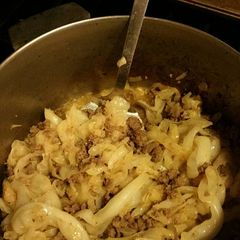 A picture of Sausage and Cabbage Saute.