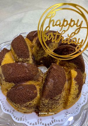 Foto resep Marmer Cake Gula Merah