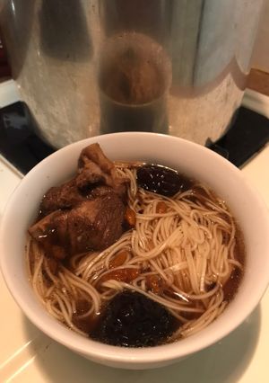 藥燉排骨麵線 的食譜成品照片