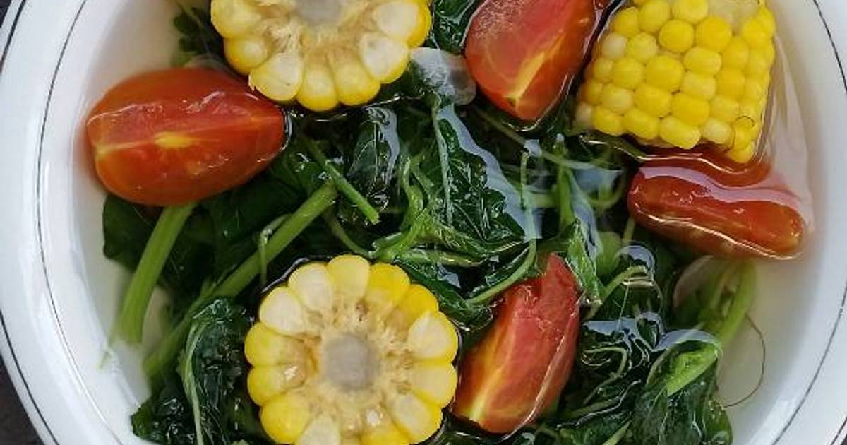  Resep  Sayur  Bening Bayam  Jagung  Manis  pr sayurbening 