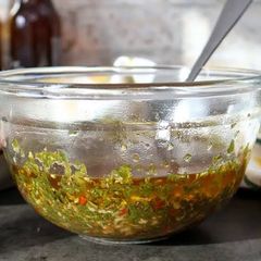 A picture of Traditional Argentine Chimichurri.
