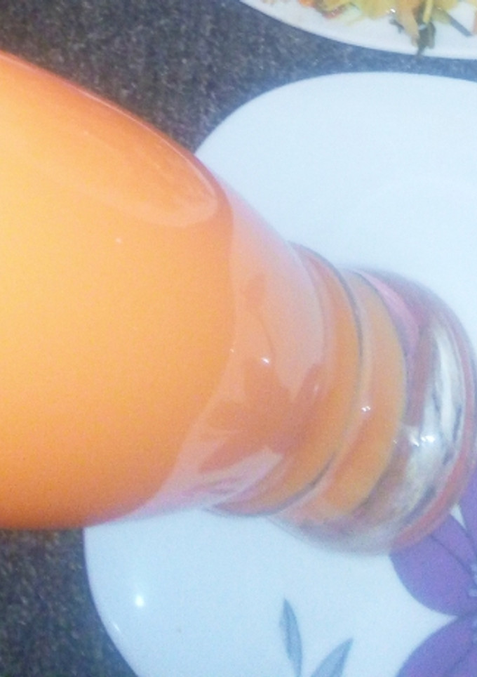 A picture of Mango smoothy.