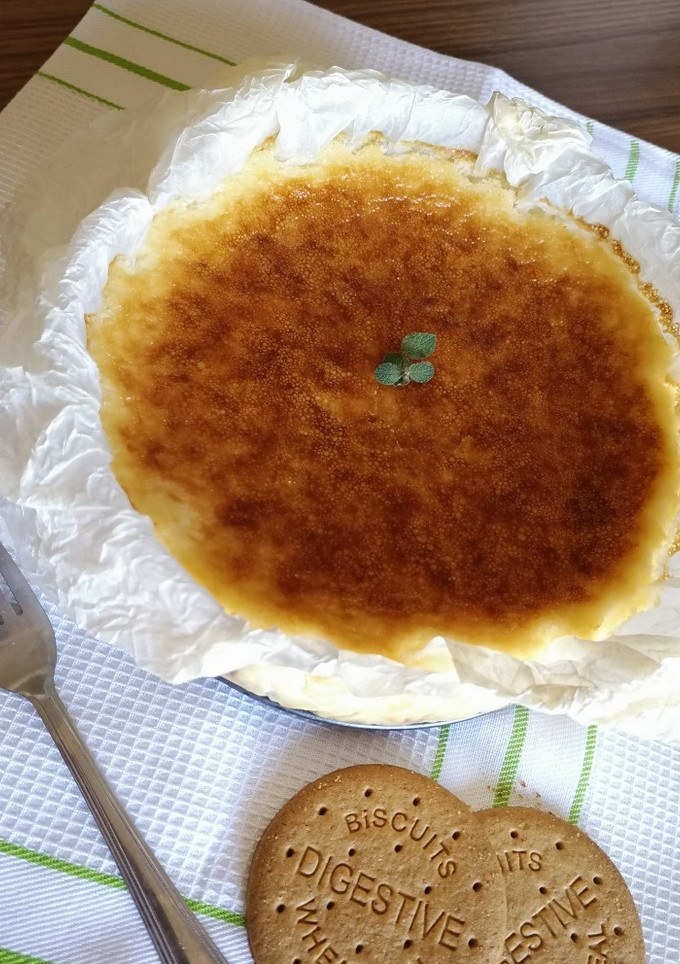 Una foto de Tarta de queso Azul y Camembert
