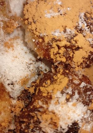 Szilva töltelékes gombóc, kókusz reszelékben, diétásan, ahogy KisCsillag szereti (vegán) recept fotója