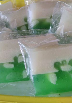 Foto resep Agar2 lapis bermotif