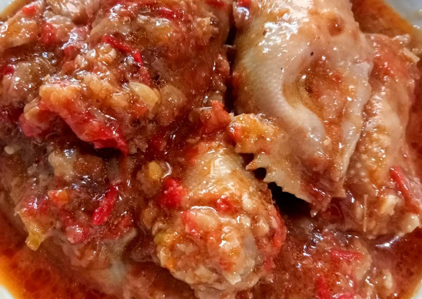 Kepala Ayam Pedas Manis