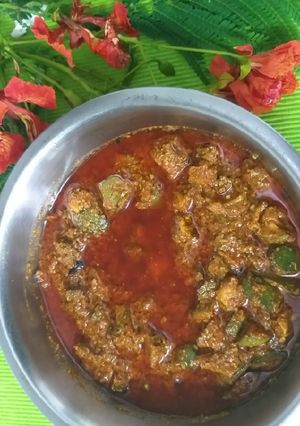 A picture of Raw Mango Pickle.
