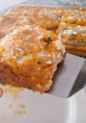 Una foto de Pastel de zapallo cabutia 🧡
