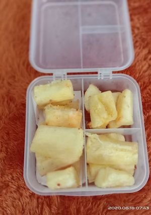 Foto resep Singkong merekah berbumbu