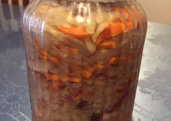 Recipe of Award-winning Pickled Papaya