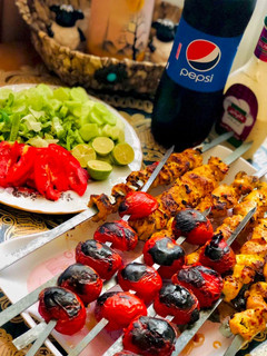 عکسی از دستور جوجه کباب