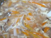 Gambar egg drop soup wortel