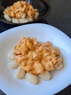 Sajtkrémes csirkemell recept fotója