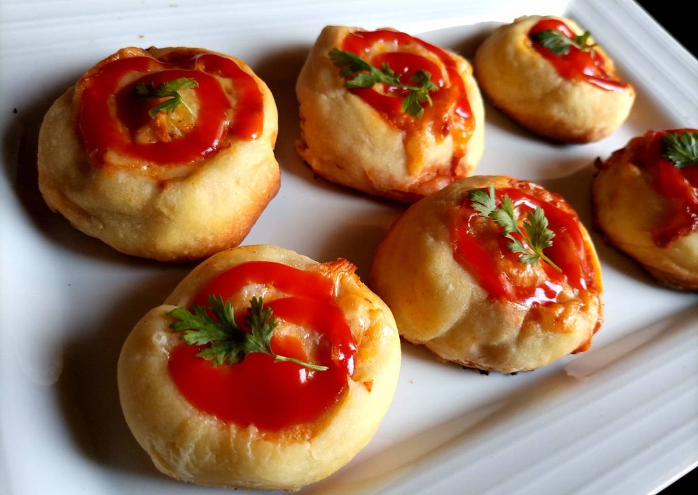 Easy pizza Buns