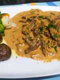 Carne Strogonoff con Vegetales #308