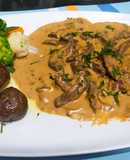Carne Strogonoff con Vegetales #308
