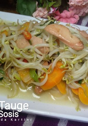 Foto resep Tumis Tauge Wortel Sosis