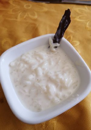 Una foto de Arroz con leche