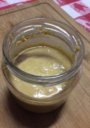 Una foto de Mantequilla de maní casera 🥜🥜🥜🥜 con sal