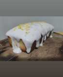 Budín de limón con glasé de limón